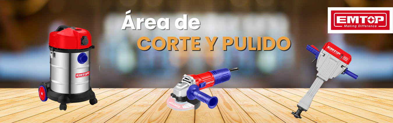 Área de Corte y Pulido