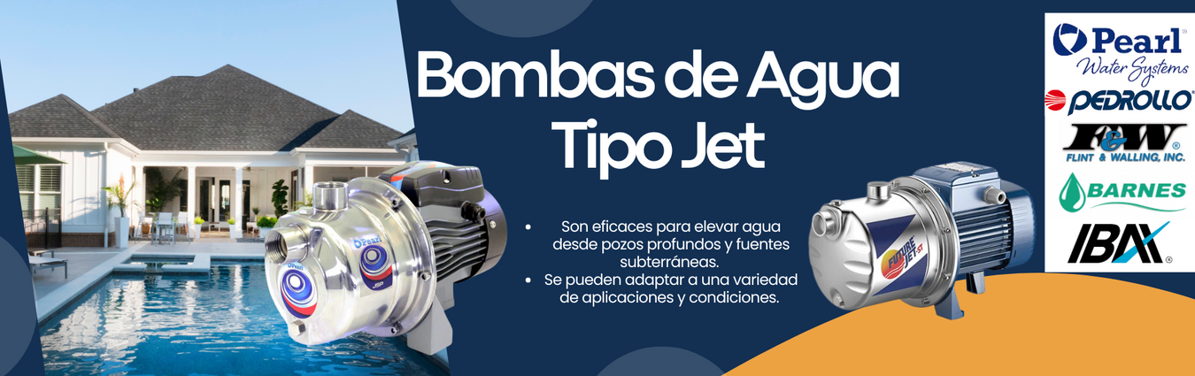 Bombas de Agua Tipo Jet