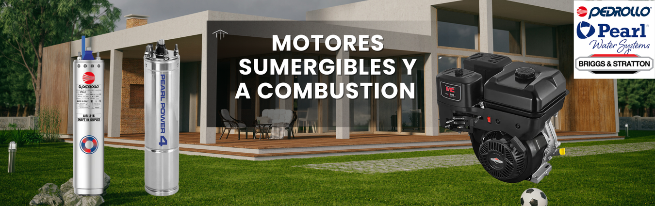 Motores Sumergibles y a Combustión