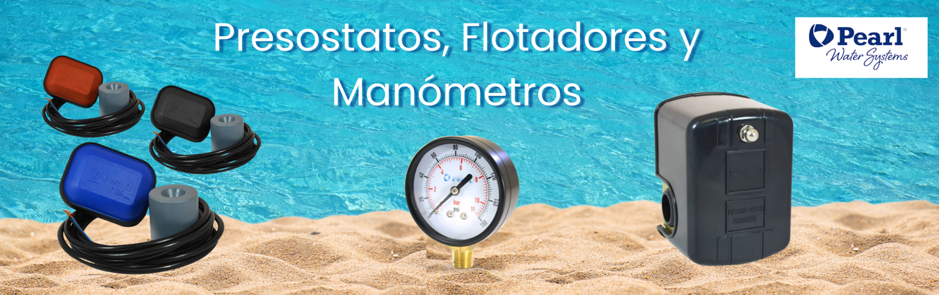 Manómetros, Presostatos y Flotadores
