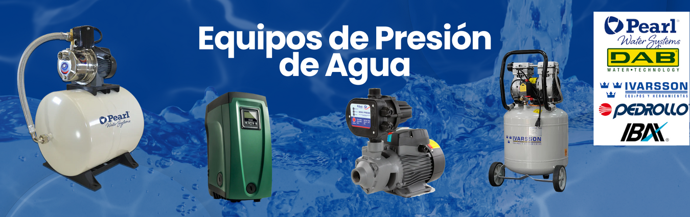 Equipos de Presión de Agua