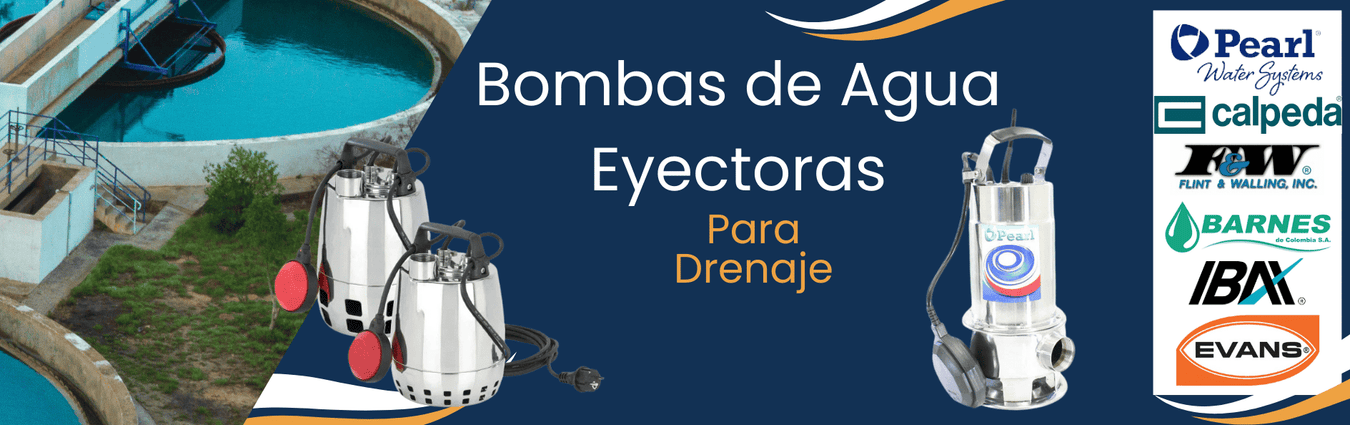 Bombas de Agua Eyectoras para Drenaje