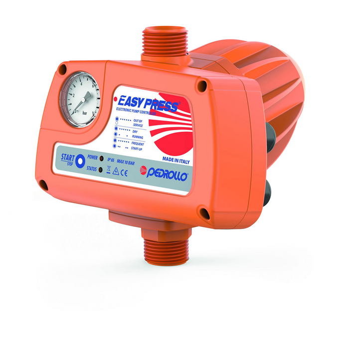 Regulador Electrónico de Presión Serie Easypress de 110 a 220 V, Pedrollo