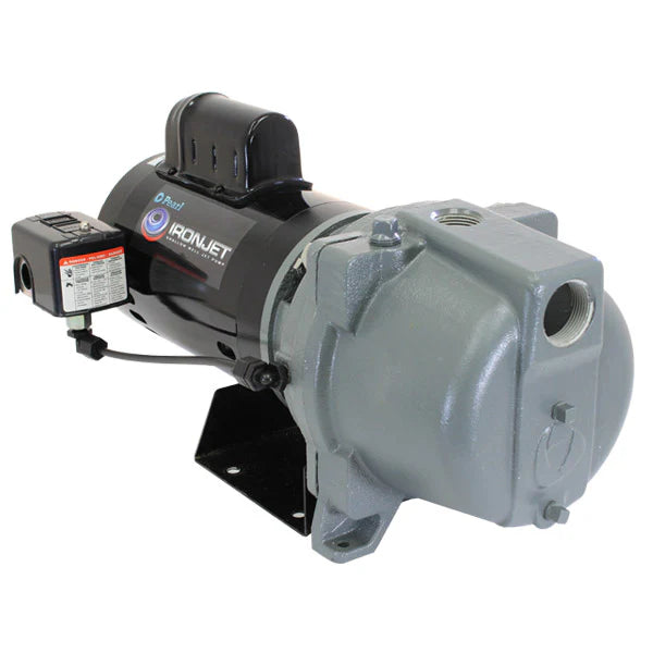 Bomba de Agua Jet Autocebante Serie IRONJET de 0.5 a 1 Hp, Pearl