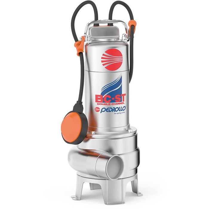 Bomba de Agua Eyectora para Drenaje Serie BC-ST de 1 a 1.5 Hp, Pedrollo