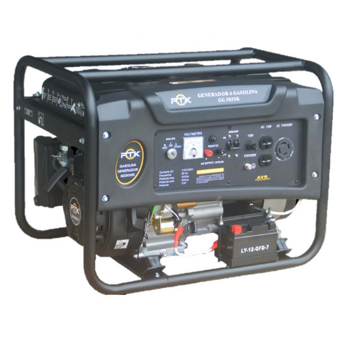 Generador a Gasolina Profesional 4 Tiempos de 6.5 Hp, PTK