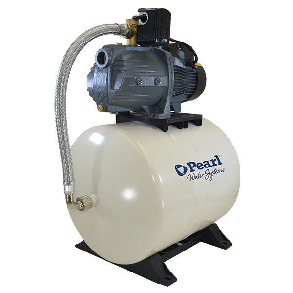Equipo Hidroneumático con Bomba Tipo Jet en Hierro y Tanque de Membrana Intercambiable de 0.5 a 1.5 Hp, Pearl
