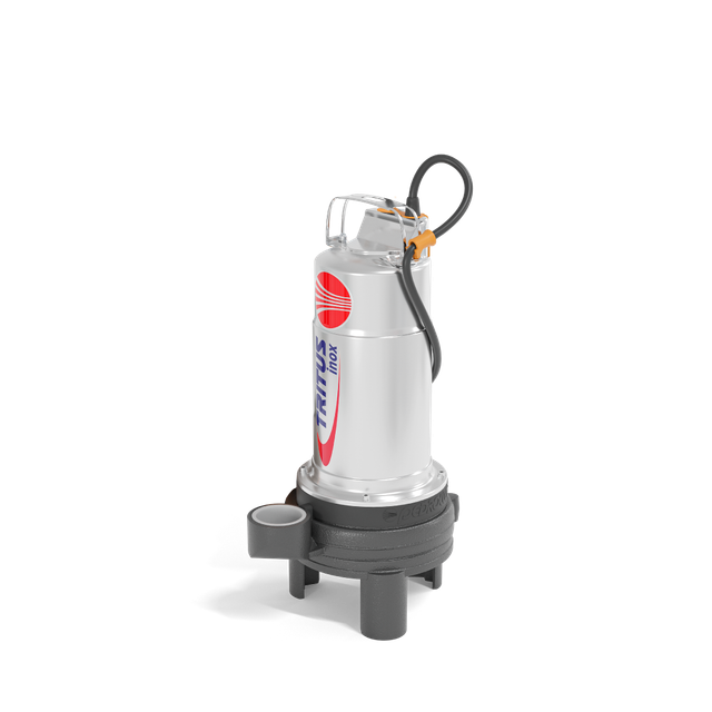 Bomba de Agua Eyectora y Trituradora para Drenaje Serie TRITUS de 1 a 7.5 Hp, Pedrollo
