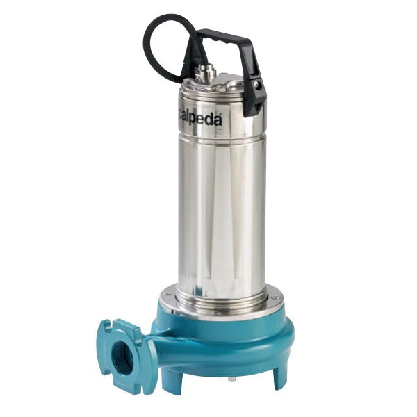 Bomba de Agua Eyectora y Trituradora para Drenaje Serie GQGM de 2 Hp, Calpeda