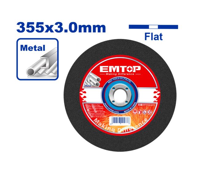 Disco para Trozadora de Metal Plano, EMTOP