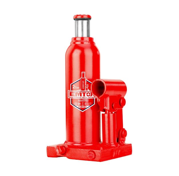 Gato Hidráulico Industrial Tipo Botella de 2 a 6 Toneladas, EMTOP
