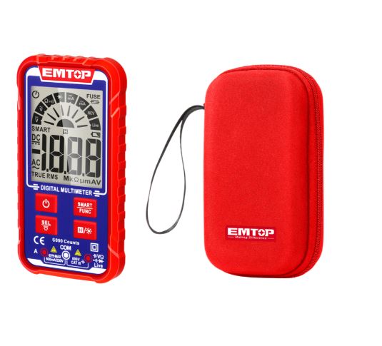 Multímetro Digital Detector de Tensión de 600 V, EMTOP