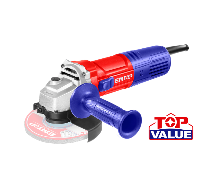 Amoladora Industrial de 900 W con 5000 a 1200 Rpm, EMTOP