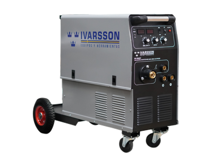 Soldadora Inverter Serie Mig-Mag Electrodo Monofásica de 220 V, IVARSSON