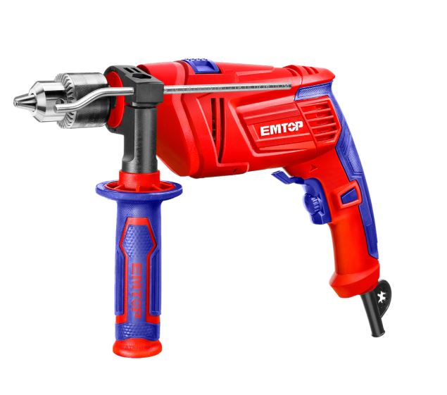 Taladro Industrial Percutor 1/2" de 850 W, EMTOP
