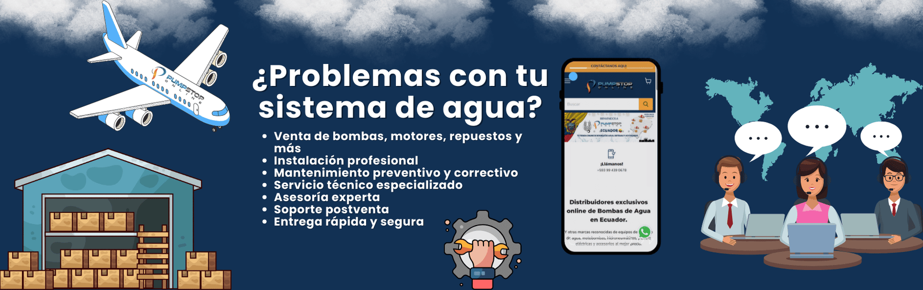 ¿Problemas con la presión de agua o con tu bomba? Pump Stop Online tiene la solución