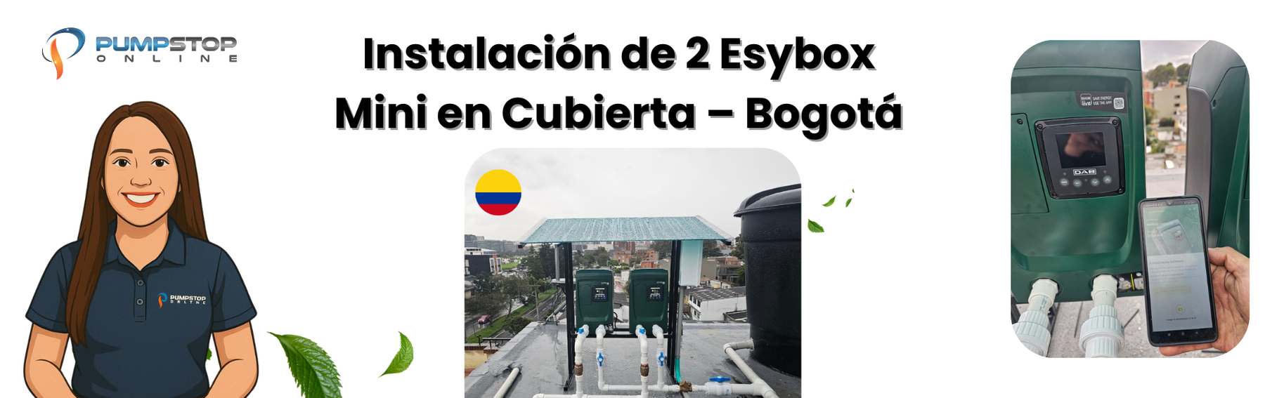 Instalación de 2 Esybox Mini en Cubierta – Bogotá, Colombia