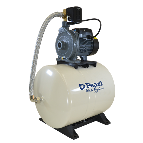 Equipo Hidroneumático con Bomba Centrífuga CEP y Tanque de Membrana Intercambiable de 1 a 1.5 Hp, Pearl