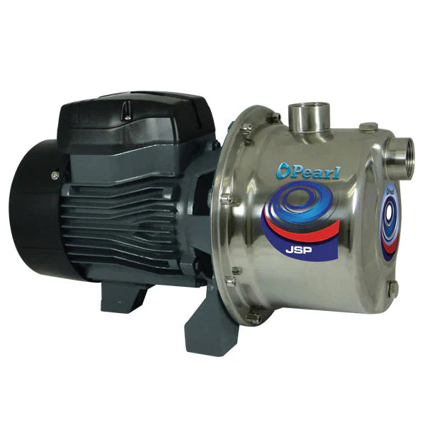 Equipo Hidroneumático con Bomba Tipo Jet en Acero Inox y Tanque de Membrana Intercambiable de 0.5 Hp, Pearl