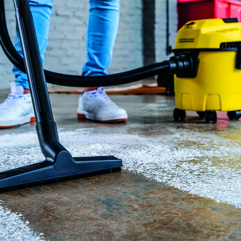 Combo Aspiradora WD 1 + Hidrolavadora K Compact, Karcher