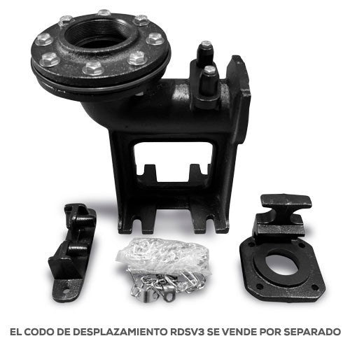 Bomba de Agua Eyectora para Aguas Sucias de 2 a 5 Hp, Evans
