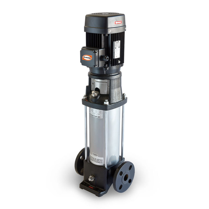 Bomba de Agua Multietapas Vertical en Acero Inoxidable de 1.5 a 10 Hp, Evans