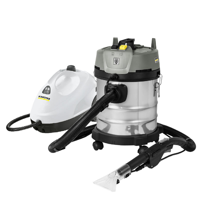 Combo Lava Aspiradora Puzzi 4/20 + SC 2, Karcher