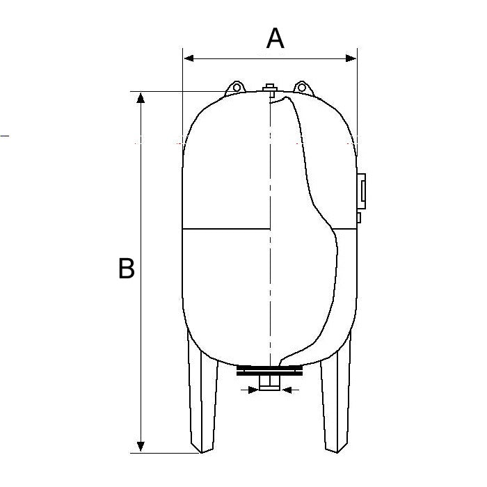 Tanque Hidroneumático de 100 a 500 Lts, Ibax