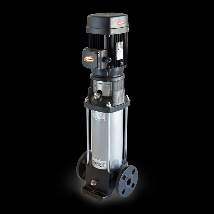 Bomba de Agua Multietapas Vertical en Acero Inox de 1.5 Hp, Evans