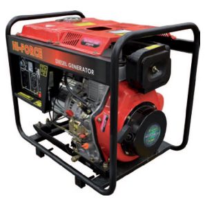 Planta Eléctrica Diesel de 3000 W, Barnes
