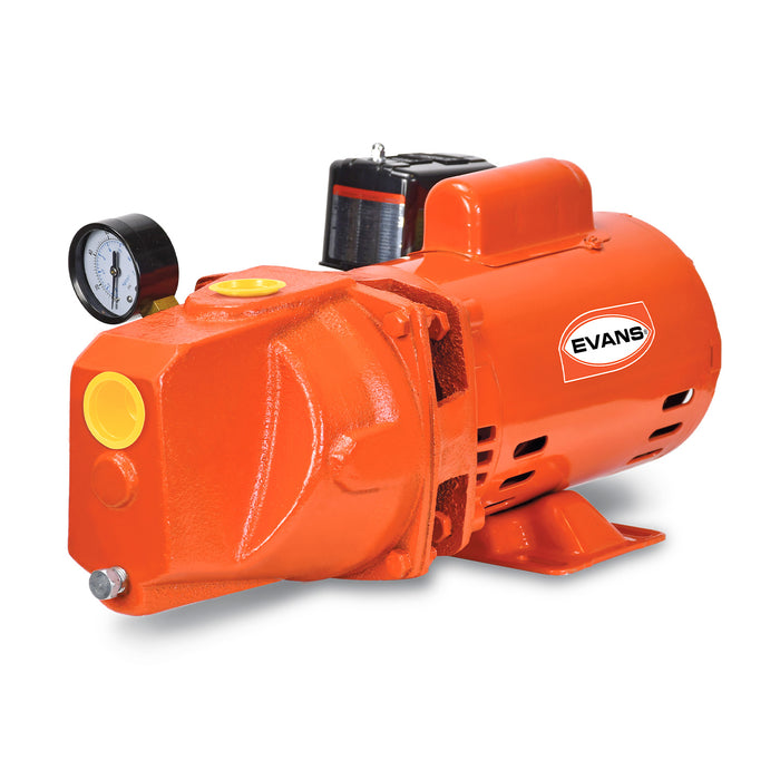 Bomba de Agua Jet en Hierro de 0.5 a 1 Hp, Evans