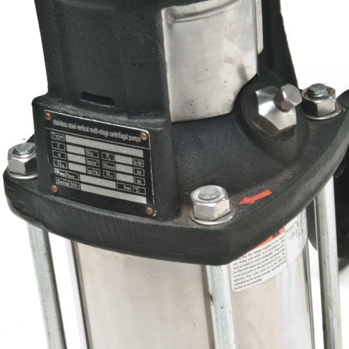 Bomba de Agua Multietapas Vertical en Acero Inox de 3 a 10 Hp, Evans
