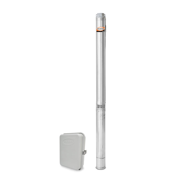 Bomba de Agua Sumergible Tipo Lapicero 4" de 40 GPM, Evans