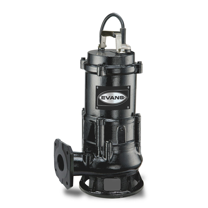 Bomba de Agua Eyectora para Aguas Sucias de 2 a 5 Hp, Evans