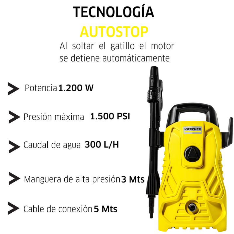 Hidrolavadora Compacta Modelo K, Karcher