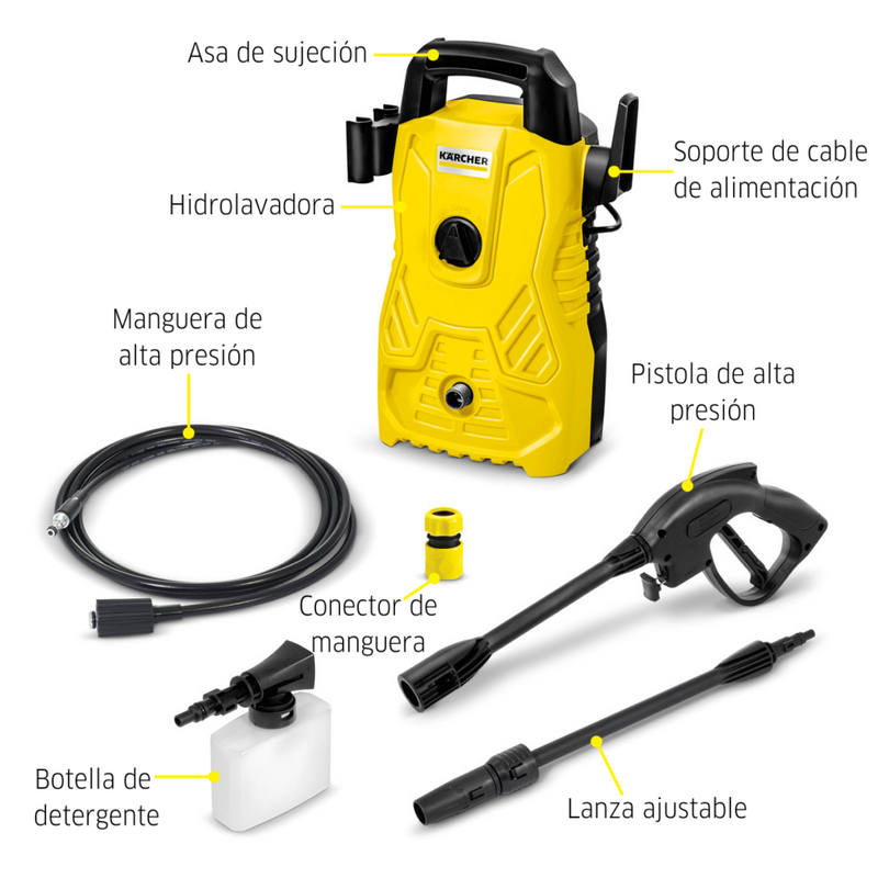 Hidrolavadora Compacta Modelo K, Karcher