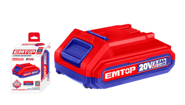 Batería de Iones de Litio con 2.0 a 5.0 Ah, EMTOP