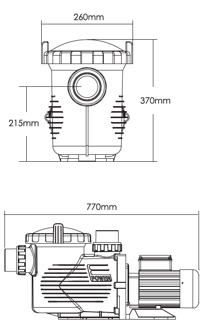 Bomba de Agua Autoaspirante con Alto Rendimiento de 1.5 a 2 Hp, EMAUX