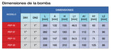 Bomba de Agua Periferica PEP 0.5-2Hp, 110/220V, Pearl 4