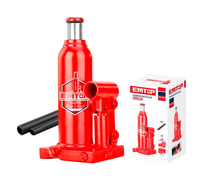 Gato Hidraulico Tipo Botella Industrial 6 Ton, EMTOP — Pump Stop Online  Ecuador
