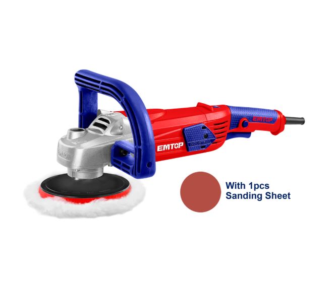 Polichadora Industrial 7" de 1400 W, EMTOP